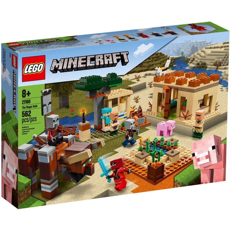 LEGO 21160 The Illager Raid 麥塊Minecraft &lt;樂高林老師&gt;