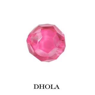 DHOLA｜【6MM台灣珠中珠】珠中珠 彩色 角珠 手鍊 項鍊 串珠 台灣製 朵拉手藝材料店