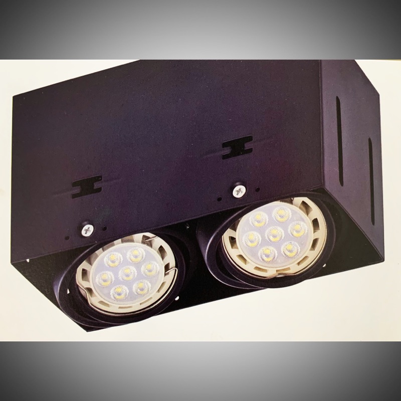 ［小亮哥照明］LED MR16 5W / 7W 方形盒燈 四角嵌燈 （無邊框）含光源