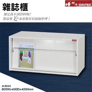 【樹德】M-8040 臺灣製造 落地櫃 桌上型 資料櫃 檔案櫃 公文櫃 可放A4檔案 落地型 OA辦公資料效率櫃 樹德櫃