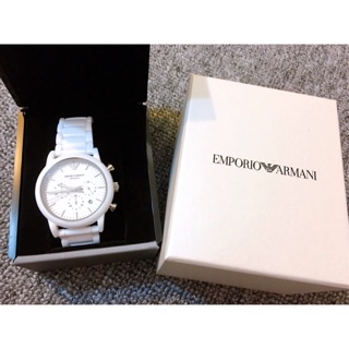 ［全新附原盒］Emporio Armani Classic 經典陶瓷腕錶 AR1499
