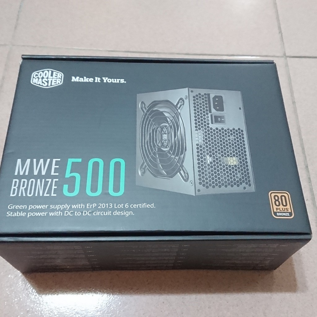 (二手) Cooler Master MWE 80Plus銅牌 500W 電源供應器