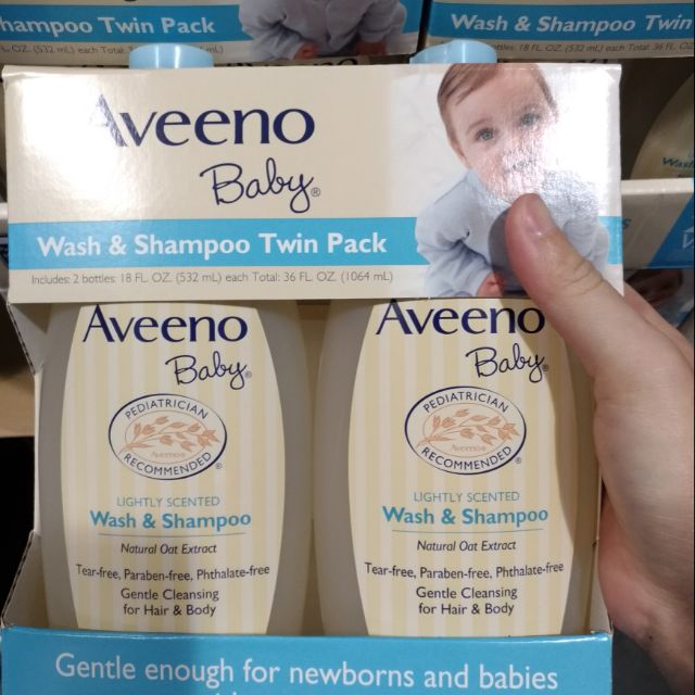 好市多 Aveeno 嬰兒洗髮沐浴乳