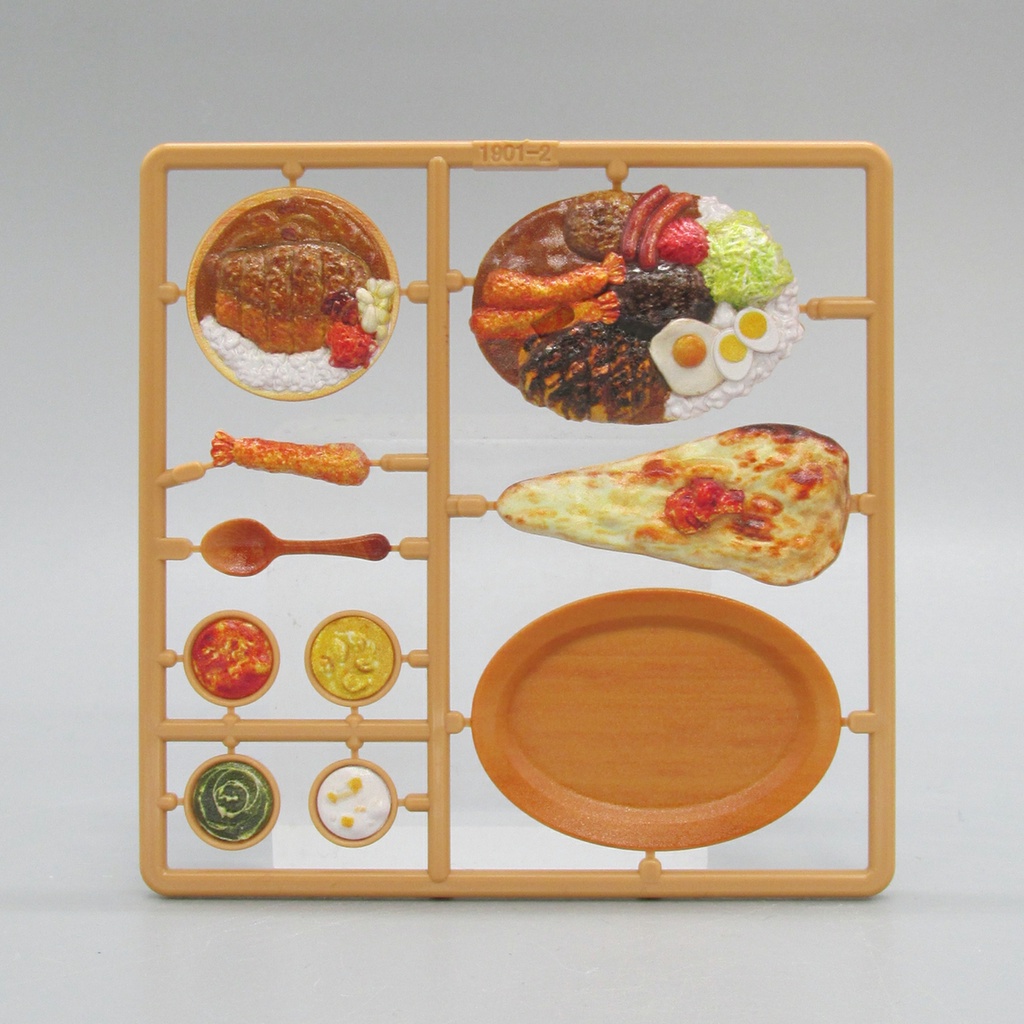 瑪吉玩玩具 10月 日版 M.I.C. 1/12 米飯料理模型 vol.3 咖哩 0901