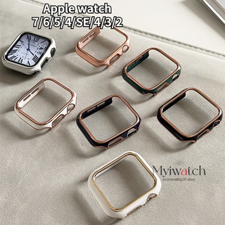 Apple watch 拼色錶殼 8 7 SE 6 5 4 3 iwatch 41mm 45mm 38mm 40mm 4