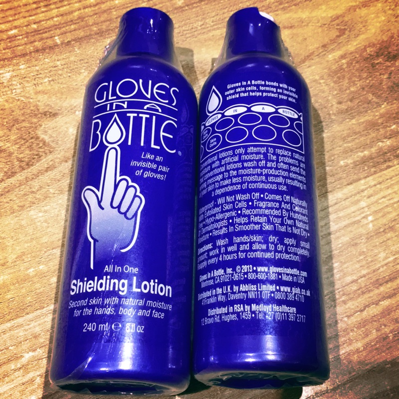 Gloves in a battle 美國瓶中隱形手套護手乳（2瓶600元）