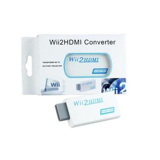 NS Wii 轉HDMI高清轉換器 HDMIi轉接器高清輸出 Wii2HDMI 最新版無水波紋 任天堂