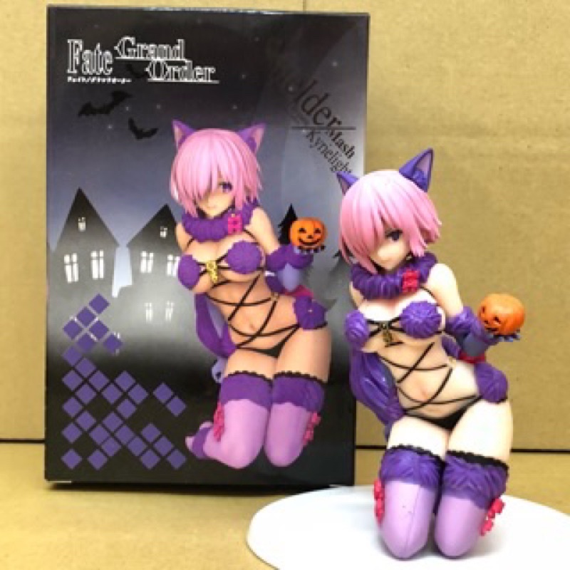 【Fate/Grand Order FGO】瑪修基列萊特 萬聖節 景品 港版 公仔 概念禮裝