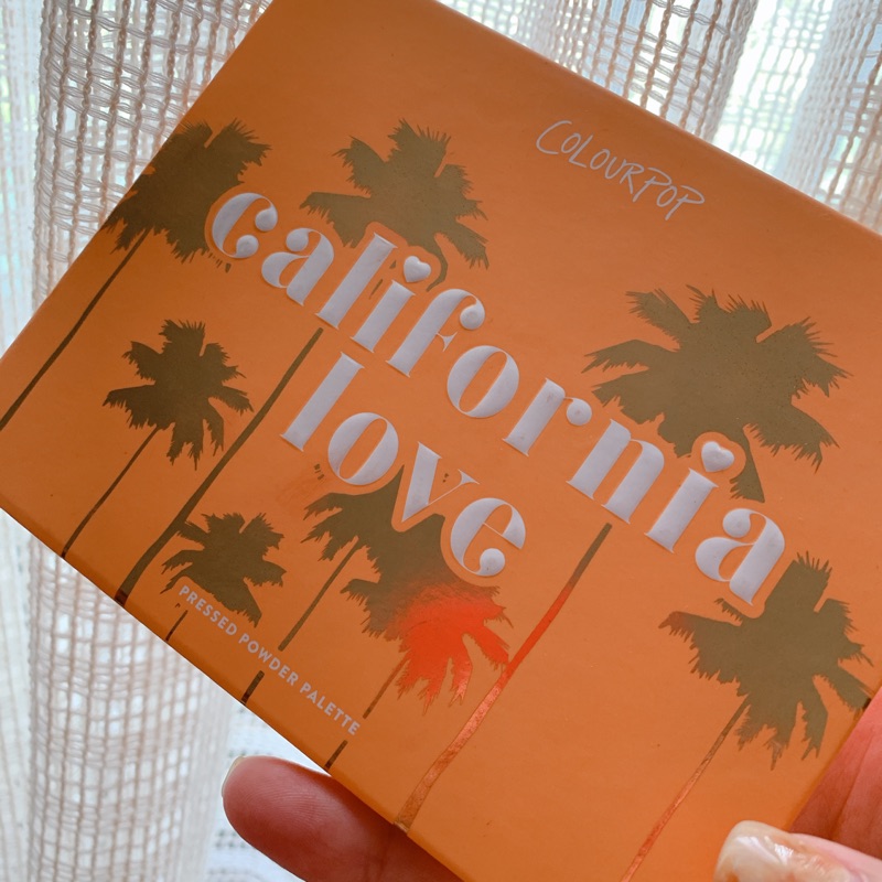 9成新 color pop California love 12色眼影盤