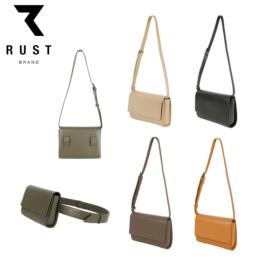 Rust brand 新款斜胯包 泰國設計師 腰包 WAIST BAG 5色任選 贈送原廠品牌提袋