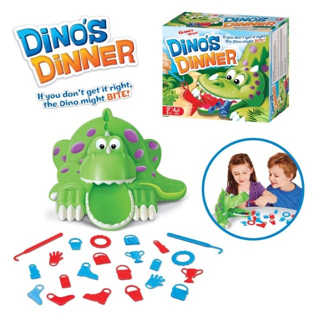 恐龍晚餐 恐龍晚餐遊戲 飢餓恐龍/桌遊 團康 親子遊戲 互動遊戲【安娜貝爾】