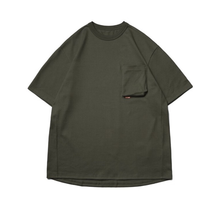 GOOPiMADE Long Sleeve TYPE-X 3D Pocket T-Shirt Cream