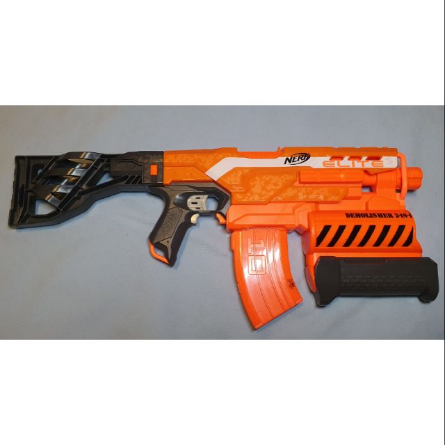 Nerf Demolisher 2合1榴彈 全自動2合1榴彈電動連發衝鋒槍