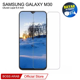 SAMSUNG LAYAR 鋼化玻璃三星 Galaxy M30 M30s 透明防刮玻璃螢幕保護膜