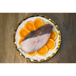 ◆黑潮水產◆ 鱈魚大比目魚厚切片(400g/片)扁鱈 鱈魚片 格陵蘭鱈魚 厚切 無肚洞