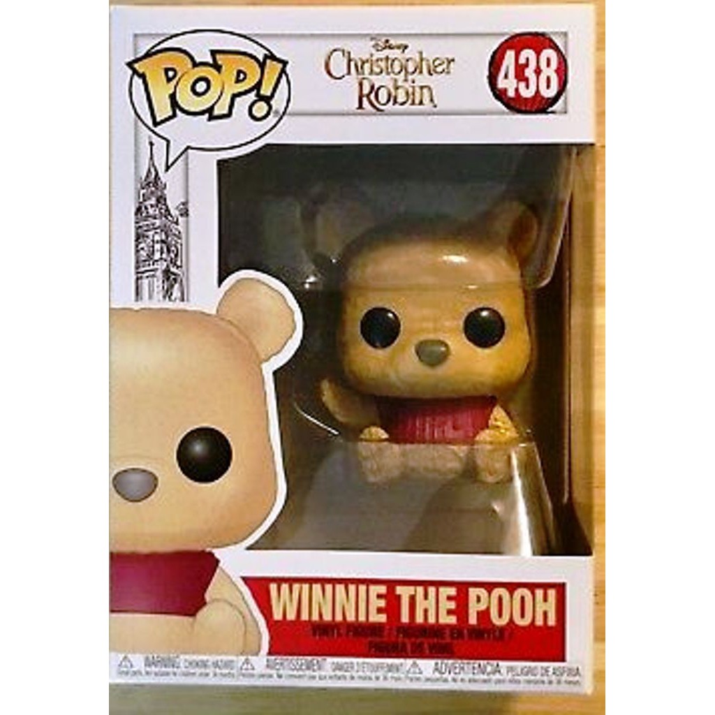 {克拉克玩具}FUNKO POP Pooh Christopher Robin 摯友維尼 維尼