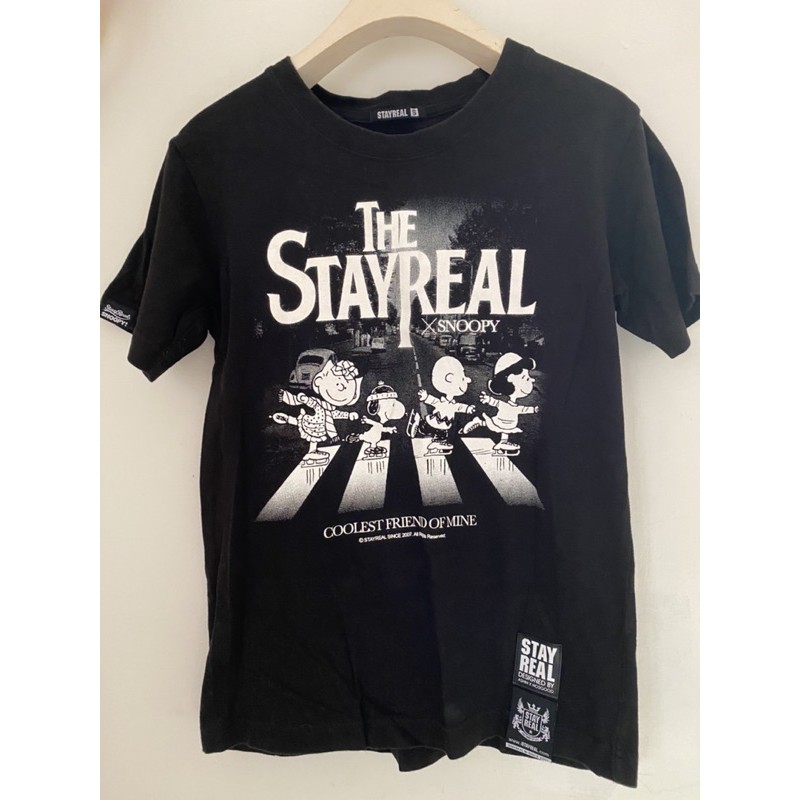 Stayreal snoopy聯名潮t