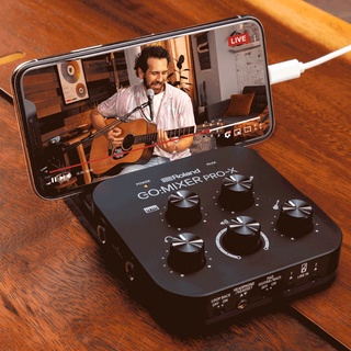 【公司貨】手機專用混音器 Roland GO MIXER PRO X PRO-X 手機直播 直播 播客 IOS 安卓
