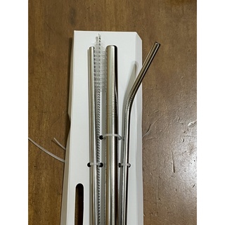 316高優質不鏽鋼環保吸管組（五件式）