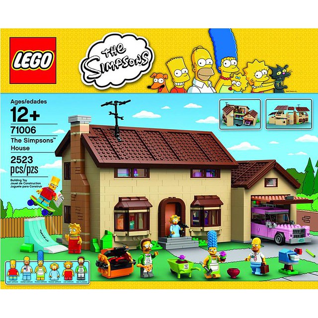 樂高 LEGO 71006 辛普森家庭 The Simpsons House(購買前，請先看內文)