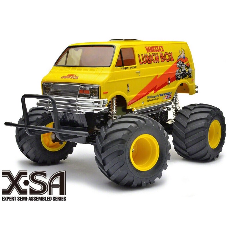 Tamiya 田宮 46701 XSA LUNCH BOX 便當 大腳 車殼底盤完成品 含電變 馬達 58347