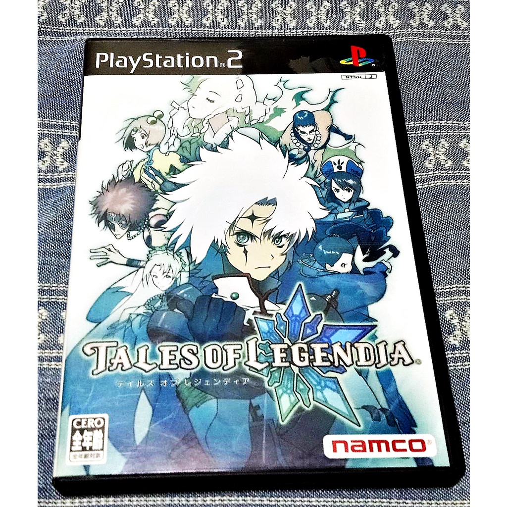 歡樂本舖ps2 時空幻境遺跡傳奇tales Of Legendia 初回版日版d8 D7 蝦皮購物