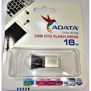 (OTG隨身碟,16G)UC330台灣威剛OTG USB 2.0(16GB,16 G GB)ADATA原廠公司貨終身保固