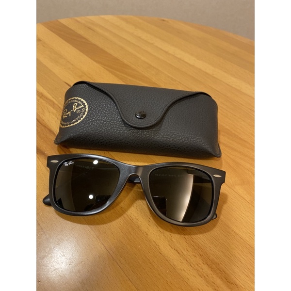 雷朋 Ray Ban 2140F wayfarer 黑色 太陽眼鏡 墨鏡 經典款