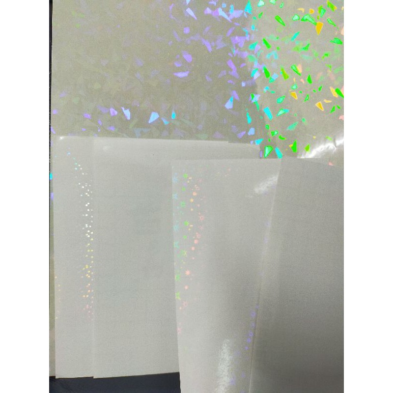 現貨 相片膜 冷裱膜 碎片膜 布紋膜 磨砂膜 星星膜 閃點膜 可用於胸章