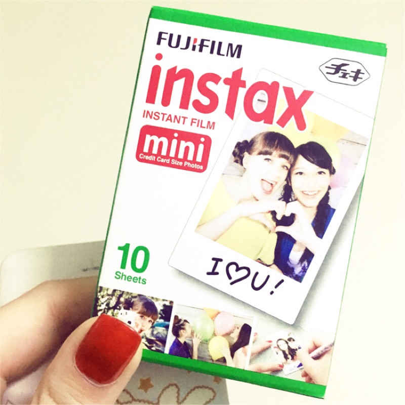 Fujifilm instax mini 空白 拍立得底片 10張/一捲