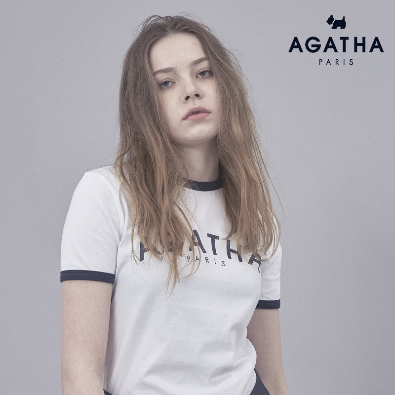 AGATHA PARIS - 運動休閒短袖上衣 AGT126106 明星同款 法國名牌 專櫃正品