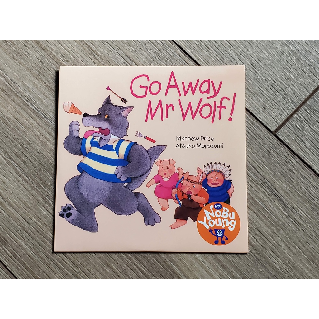 Go Away Mr Wolf (1 CD only)(韓國JY Books版) 廖彩杏老師推薦有聲書第2週