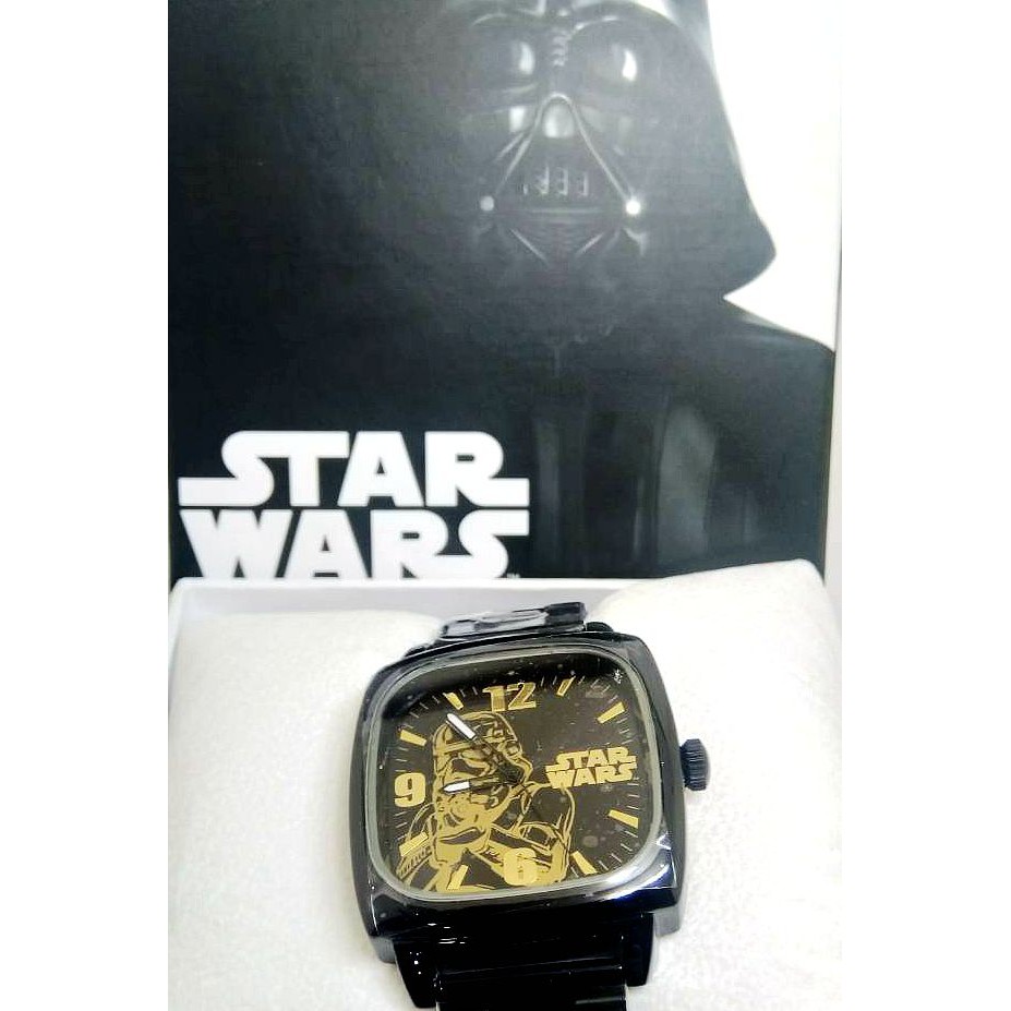 [貓速公路] 日本限定款 星際大戰風暴兵 Star Wars Storm Trooper 石英錶 僅此一件