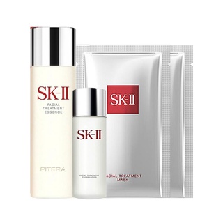 SK-II PITERA 精華體驗組 (亮采化妝水30ml+青春露75ml+青春敷面膜*2)