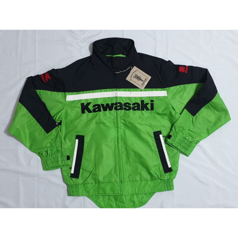 【古著老品】全新Kawasaki 經典色風衣外套