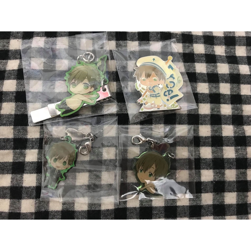 現貨橘真琴金屬吊飾free 男子游泳部日版七瀨遙松岡凜橘真琴山崎宗介龍崎怜葉月渚 蝦皮購物