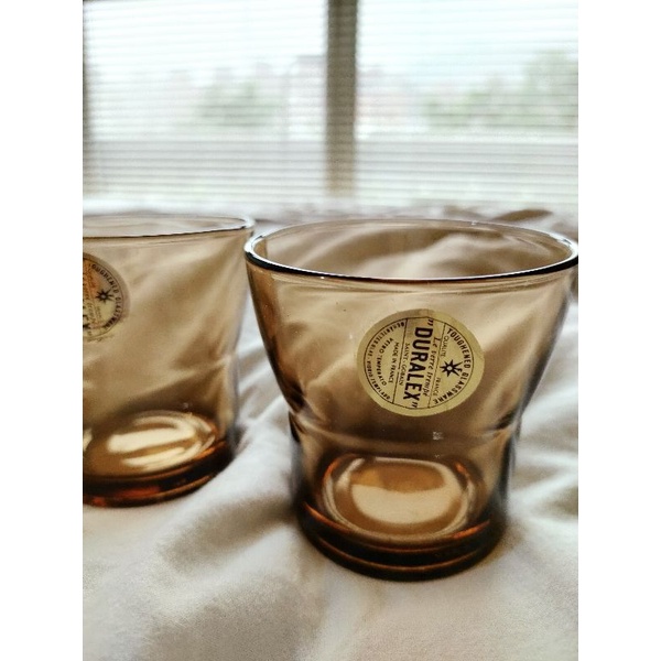 老木》🤎法國DURALEX鋼化玻璃杯200ml 溫潤琥珀 咖啡色澤 茶杯 | 全新久置