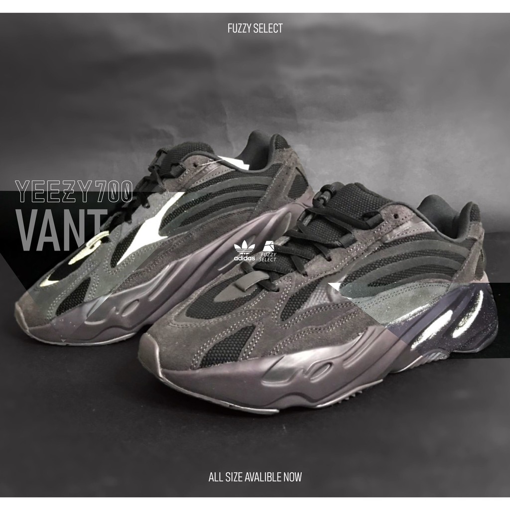 【逢甲 FUZZY】Adidas Yeezy Boost 700 V2 Vanta 黑魂 FU6684