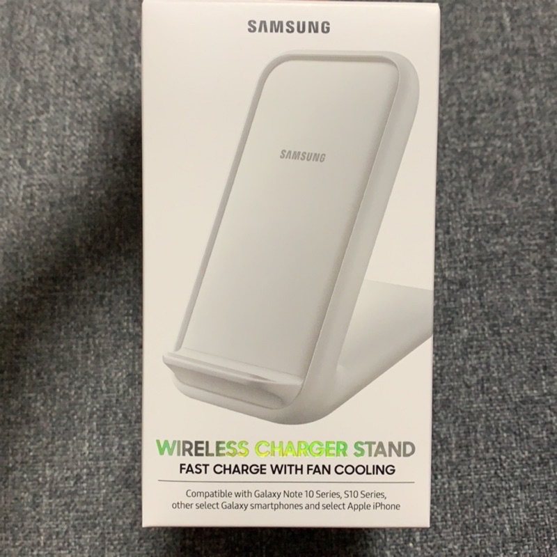 SAMSUNG 原廠 15W 無線閃充充電座 EP-N5200 (白) Wireless Charger Stand