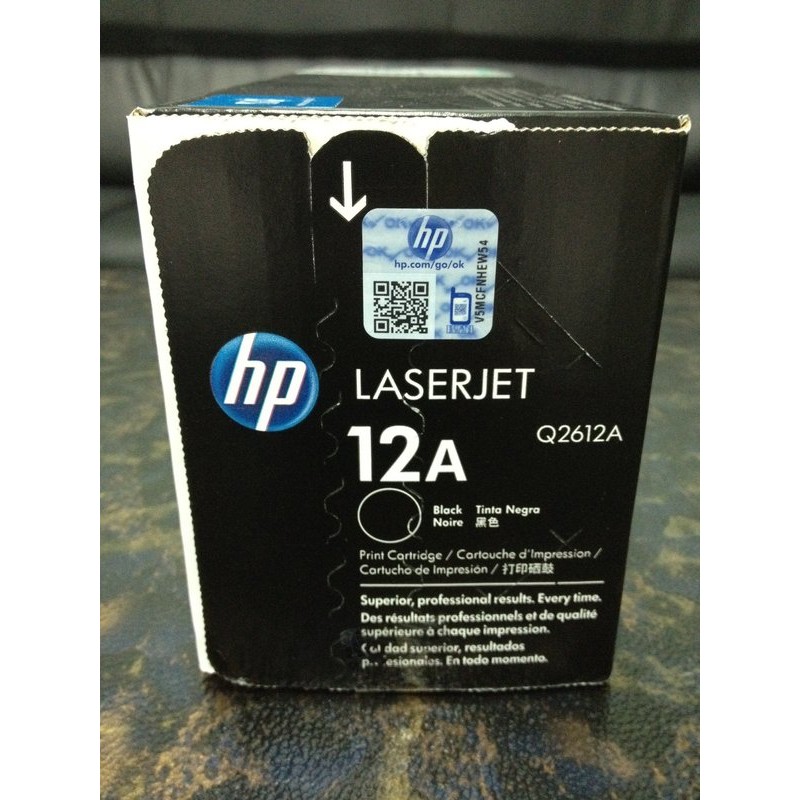 [超級碳粉]含稅 原廠 HP Q2612A 12A 1010 1020 1022 3050 全新原廠碳粉匣 12