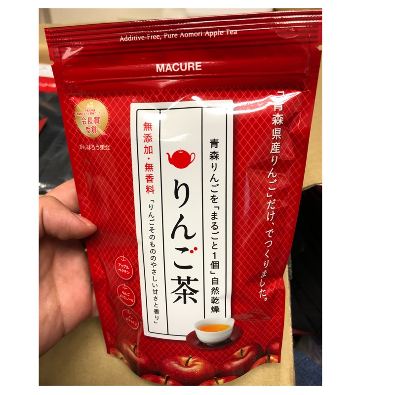 [現貨][日本代購][日日選物] 日本製 Macure 青森蘋果茶包 整顆蘋果 無添加 自然乾燥