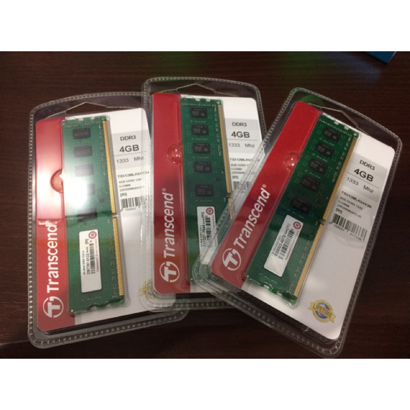 正創見 DDR3 1333 4G 雙面顆粒記憶體