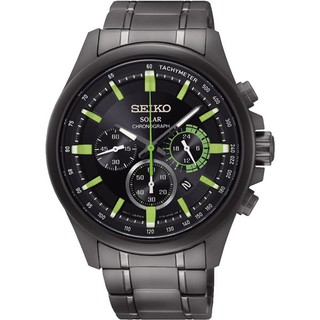 【SEIKO 精工】Criteria 年度限定太陽能計時碼錶- (V175-0ES0SD SSC689P1)SK006