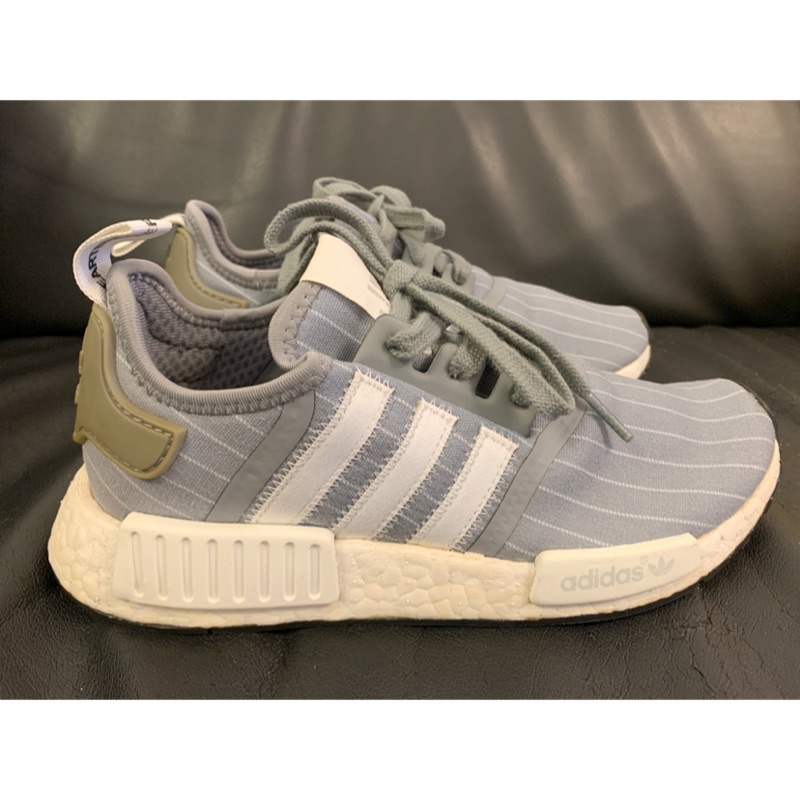 Adidas NMD_R1 x BEDWIN 聯名 灰條紋 車縫 BB3123