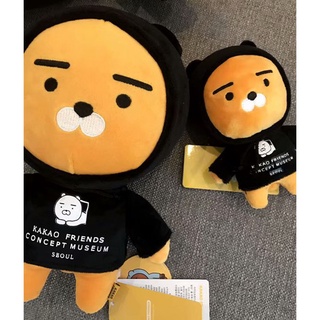 特惠🚀🚀✨Kakao friends 聖誕萊恩 連帽T萊恩 模型公仔 黑衣斗篷使者 絨毛玩偶 毛絨玩具 小朋友抱枕