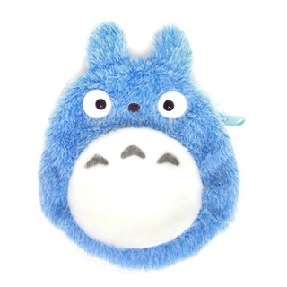 平井涼子 日本 TOTORO 藍色小龍貓 拉鍊式 零錢包 4974475579834