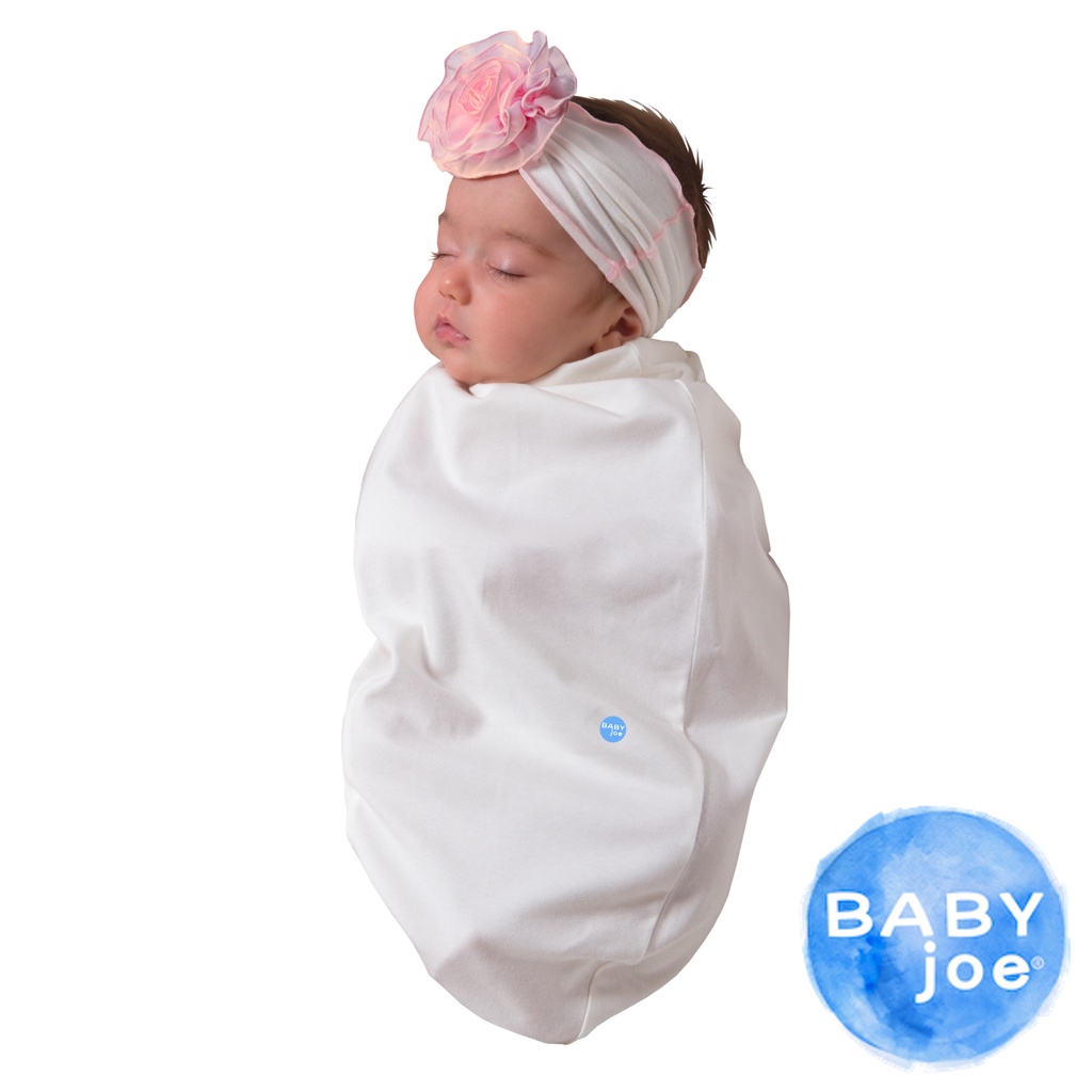 BABYjoe 穿套式實用造型包巾彌月套組-雪紡紗玫瑰名媛