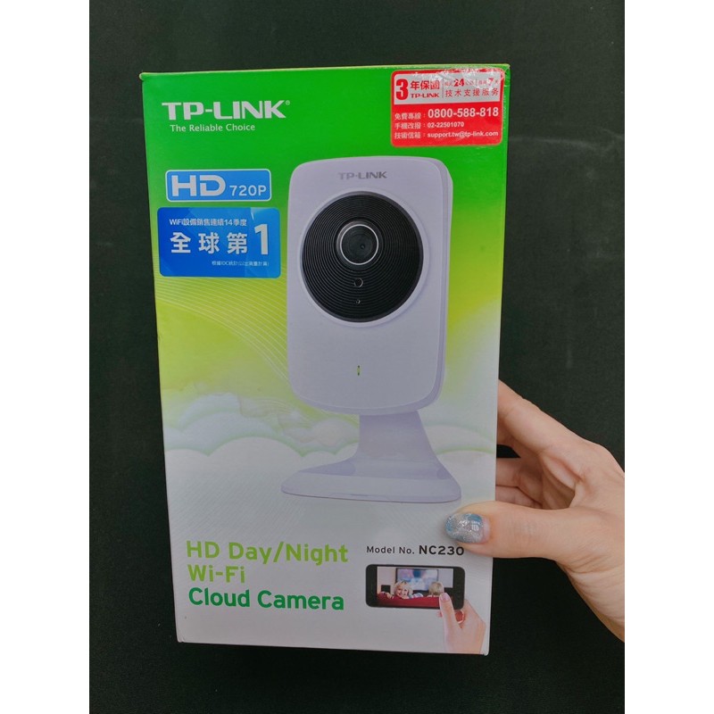 (全新未拆封）TP-LINK NC230 無線網路攝影機 日/夜無線720P雲端攝影機 監視器 監控攝影機