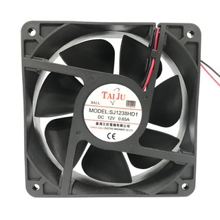 D●臺灣三巨✯ SJ1238 12V 24V 48V 散熱風扇 電腦 機殼 靜音 雙滾珠 DC 電源供應器 風扇 三線