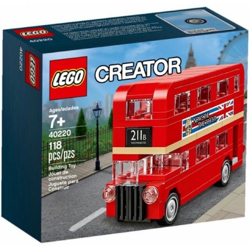 LEGO 樂高 40220 倫敦雙層巴士